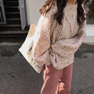 Knit Sweater / Lace Skirt