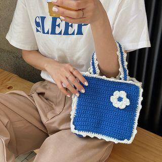 Yarn Flower Pouch