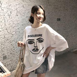 Loose-fit Prinred T-shirt