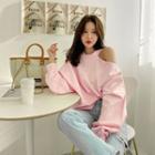 Cutaway Oversize Sweatshirt