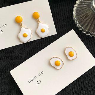 Fried Egg Earring