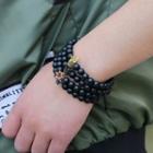 Crown Bead Bracelet