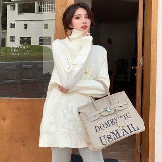 Henley Turtleneck Sweater