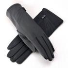 Buttoned Gloves