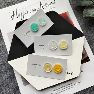 Acrylic Smiley Earrings