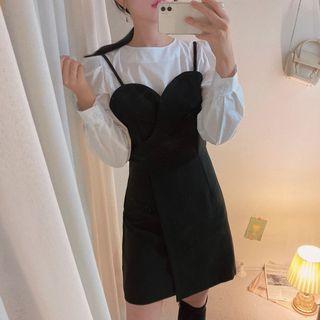 Plain Blouse / Spaghetti Strap Dress