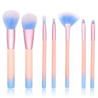 Makeup Brush Set (7 Pcs) Blue - 7 Pcs