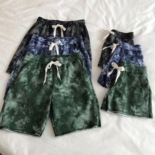 Tie Dye Drawstring Shorts (various Designs)