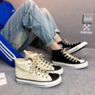 Star Print High Top Sneakers