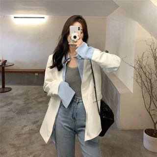 Inset Shirt Blazer