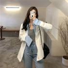 Inset Shirt Blazer
