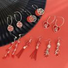 Alloy Chinese Characters / Tassel Dangle Earring (various Designs)