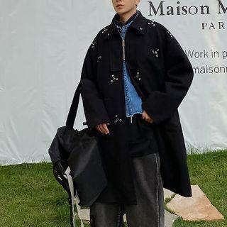 Grommet Plain Coat