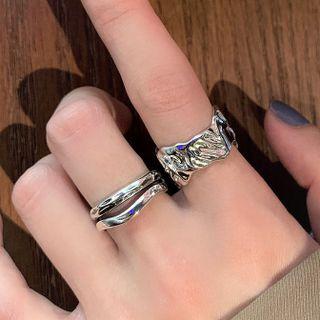 Irregular / Layered Alloy Ring