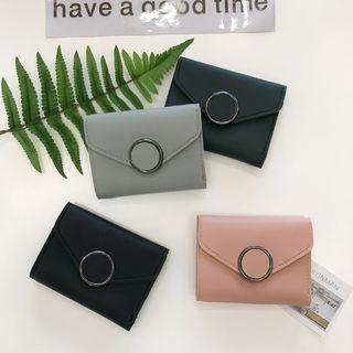 Buttoned Envelope Short Wallet
