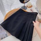 Asymmetrical Plain Skirt