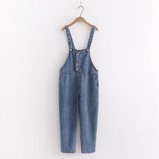 Straight Fit Jumper Jeans Denim Blue - One Size