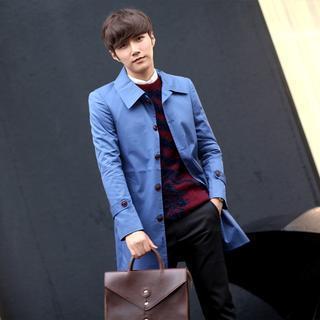 Buttoned Long Jacket