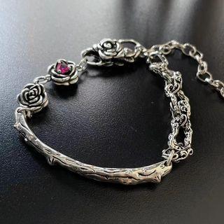 Rose Sterling Silver Bracelet S925 Silver - Silver - One Size