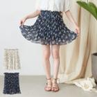 Floral Chiffon Skorts