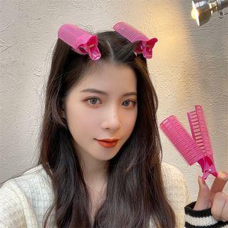 Hair Roller 1 Pc - Pink - One Size