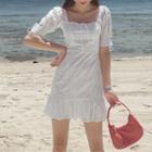 Lace Ruffle Dress