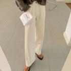Fleece-line Wide-leg Pants