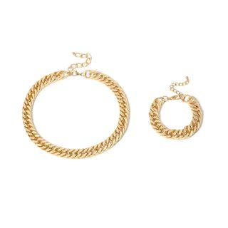 Chain Necklace 0269 - Set - Gold - One Size