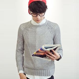 Open Knit Sweater
