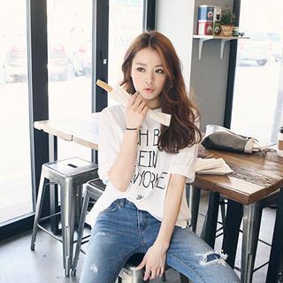 Oversized Print T-shirt