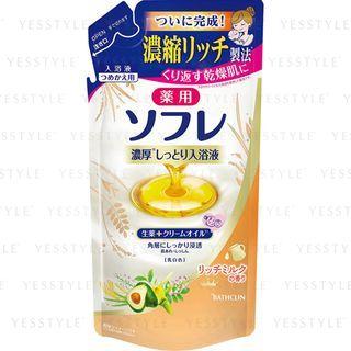 Bathclin - Sofre Medicinal Rich Moist Bath Solution (rich Milk) (refill) 400ml