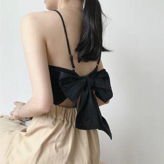 Spaghetti Strap Bow-back Top
