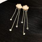 Alloy Cloud Fringed Earring 1 Pair - Gold - One Size
