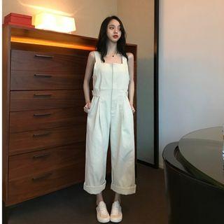 Wide Leg Sleeveless Jumpsuit