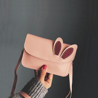 Rabbit Ear Accent Crossbody Satchel