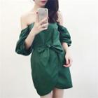 Bow Strapless Dress