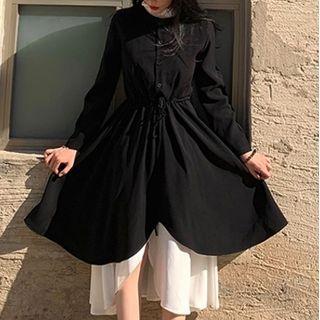 Set Of 2: Midi A-line Dress