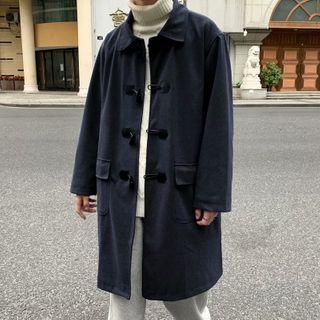 Toggle Coat / Turtleneck Sweater