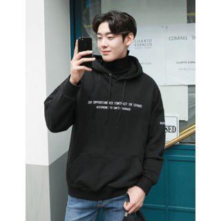 Colored Lettering Hoodie