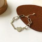 Double Heart Bracelet Bracelet - One Size