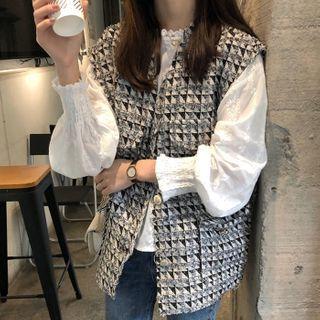 Patterned Vest / Blouse