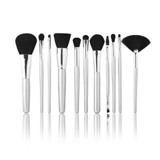 E.l.f. Cosmetics - E.l.f. Silver 11 Piece Brush Collection 1 Set