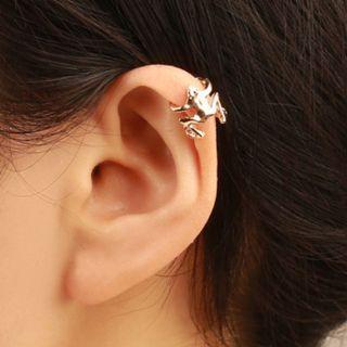 Frog Alloy Cuff Earring