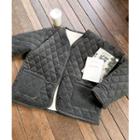 Brushed Fleece Lined Quilted Jacket