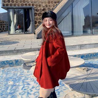 Collared Cape Coat