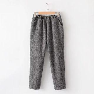 Tweed Harem Pants