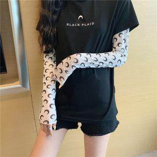 Flower Long-sleeve Top