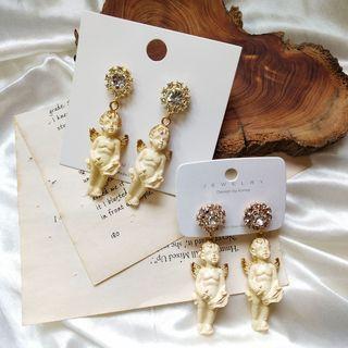 Angel Drop Earring / Clip-on Earring