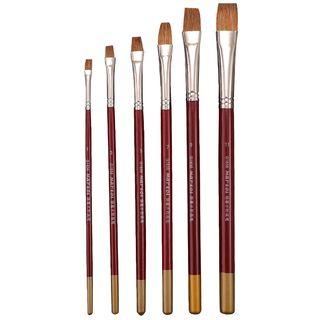 Set Of 6: Paint Brush Set Of 6 - Paint Brush - One Size