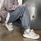 Wide Leg Jogger Jeans